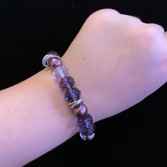Lia Sophia Purple Haze bracelet!! - Picture 2 of 3